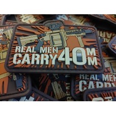 Real Men Carry 40MM PVC Patch